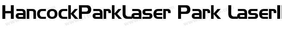 HancockParkLaser Park Laser112188 22900 PM字体转换